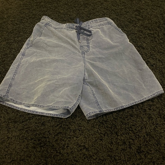 🏊‍♀️ Navy blue swim trunks men’s small - Picture 1 of 4